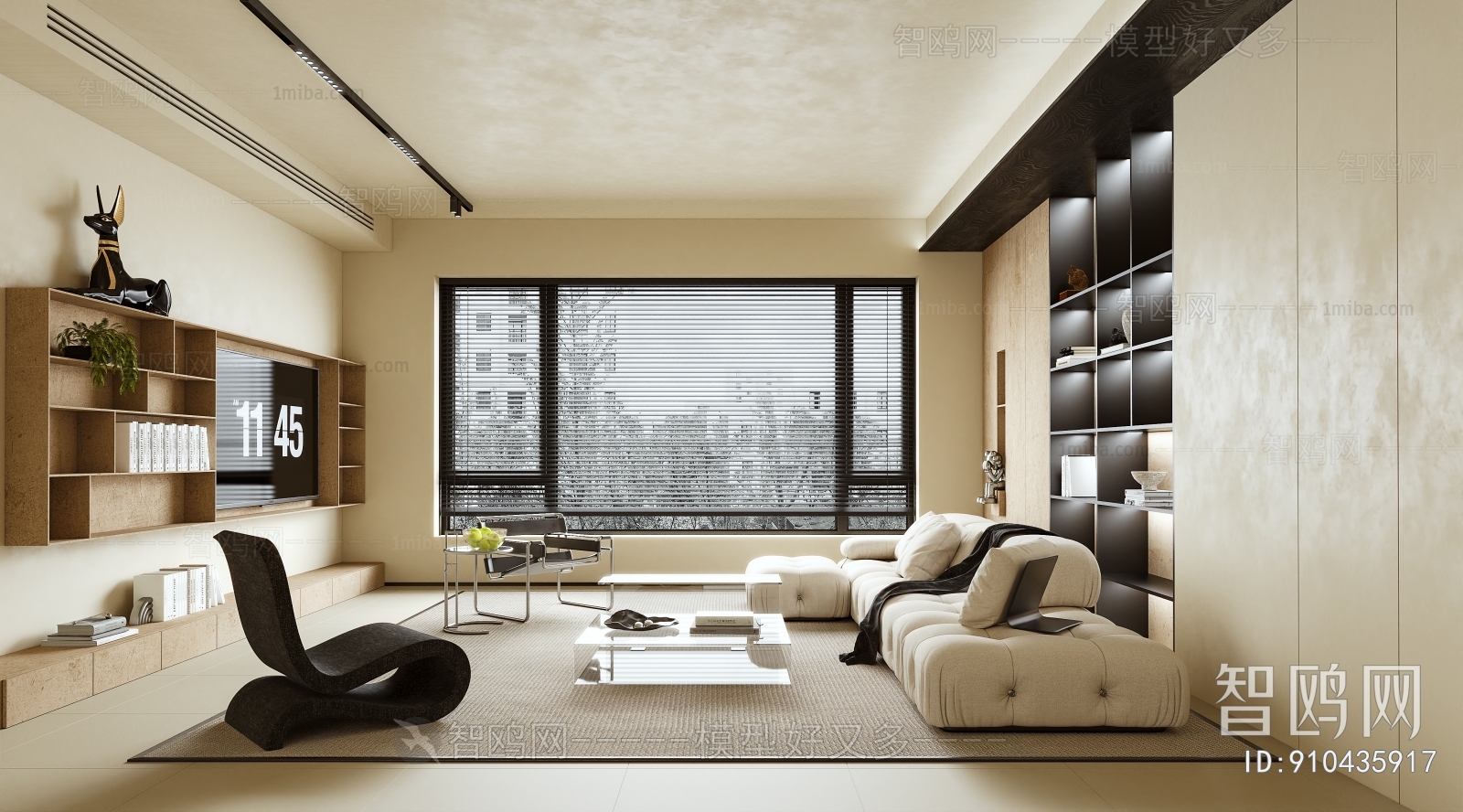 Wabi-sabi Style A Living Room