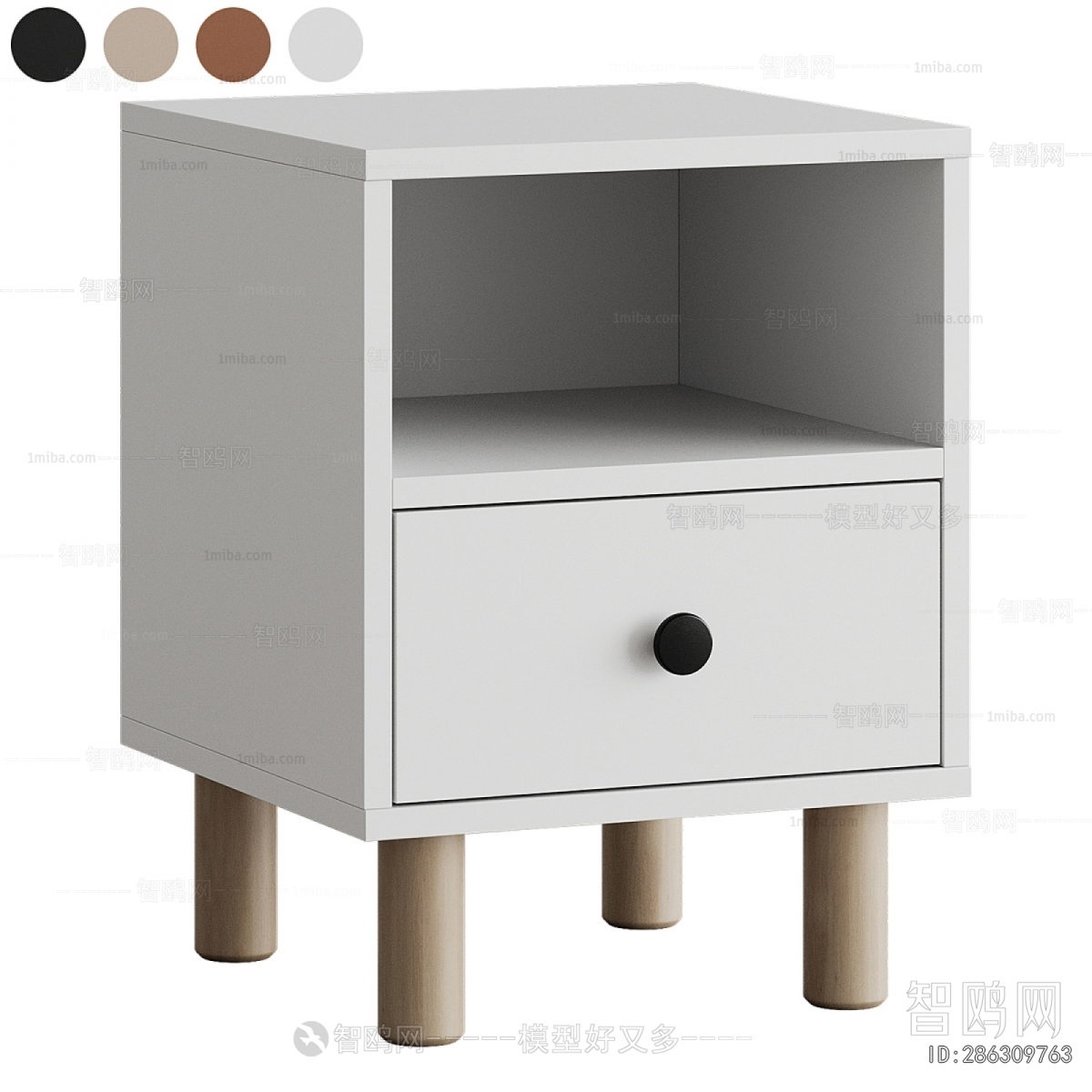 Modern Bedside Cupboard