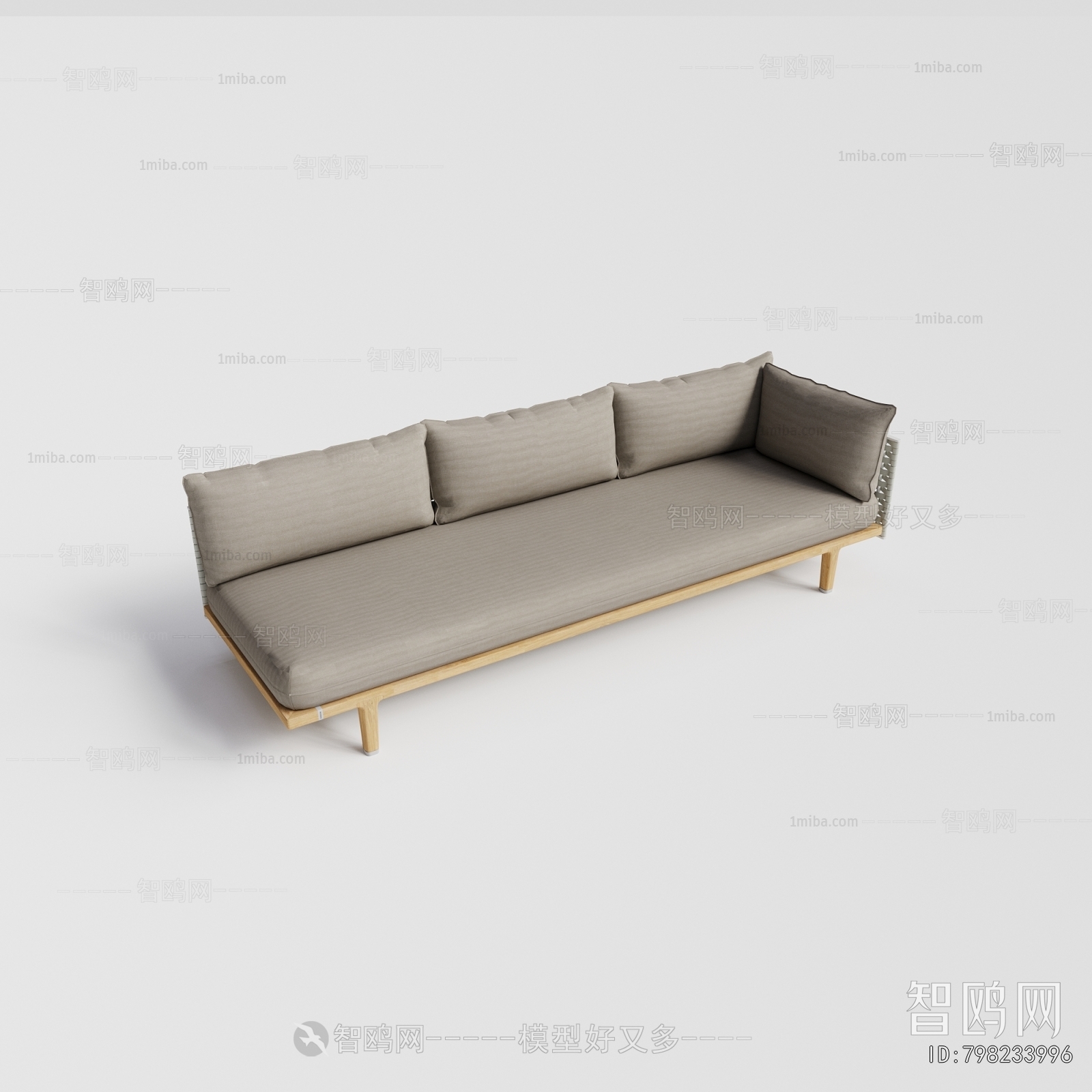 Modern Three-seat Sofa