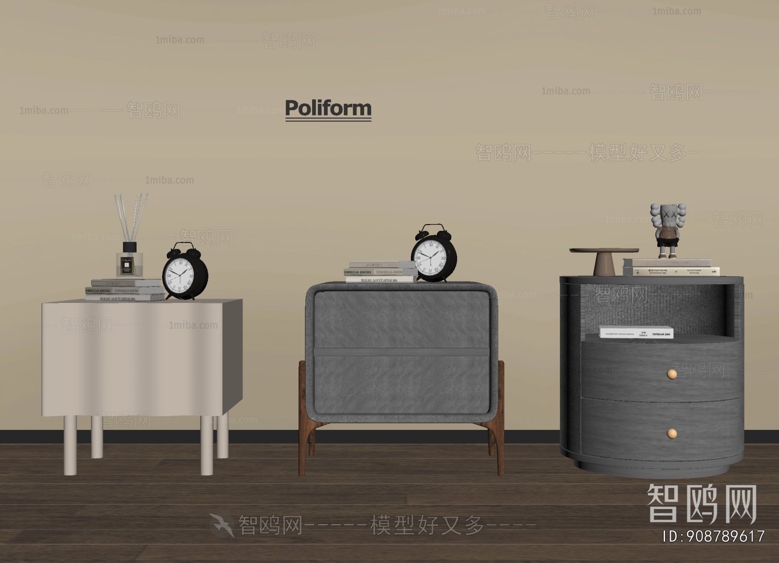 Modern Bedside Cupboard