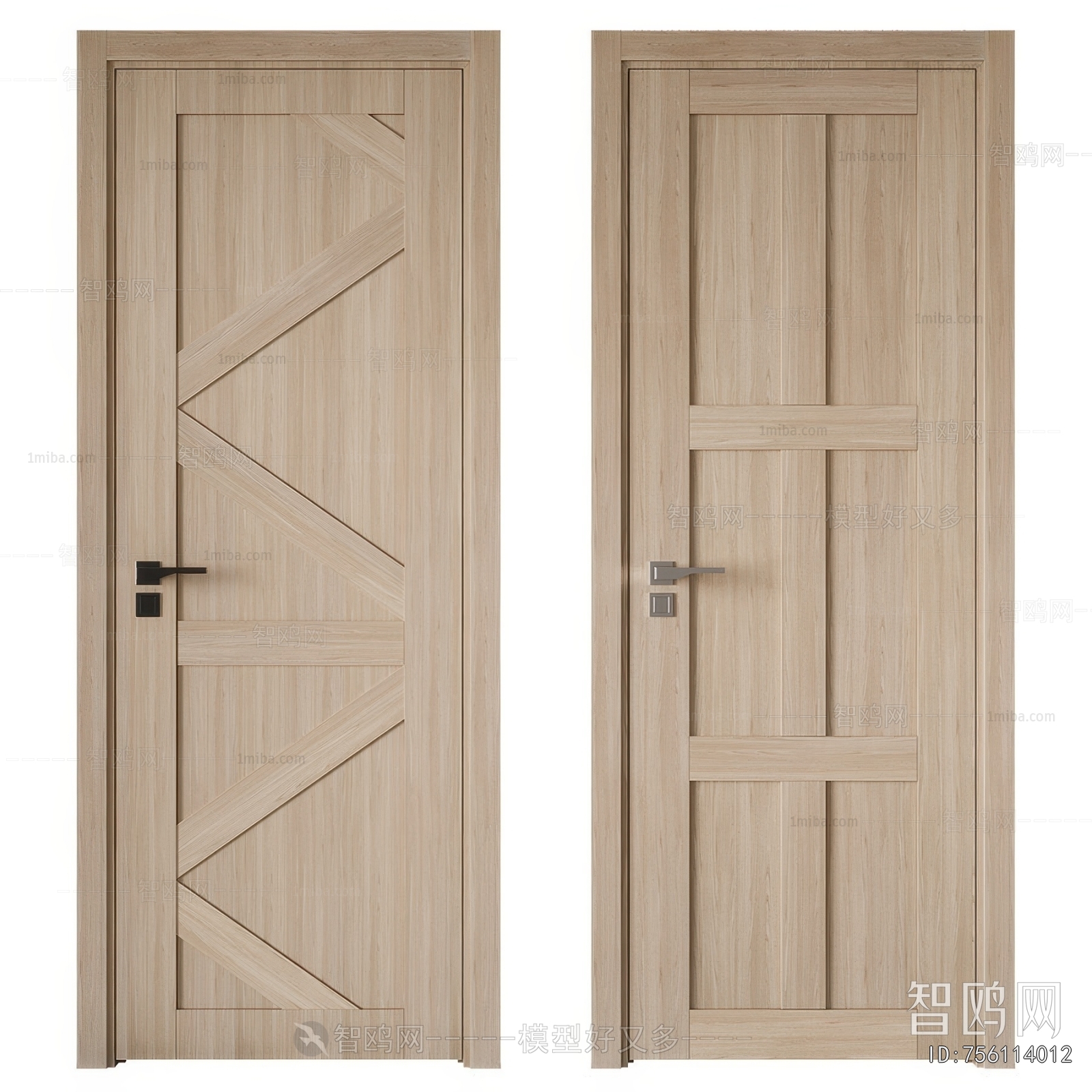 Modern Single Door