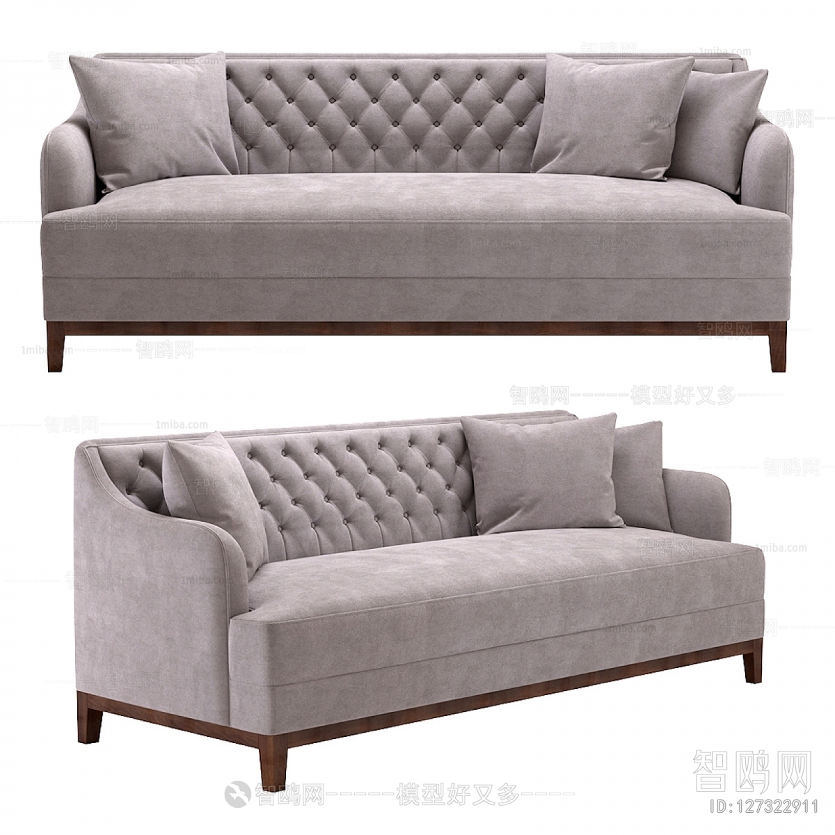 American Style A Sofa For Two