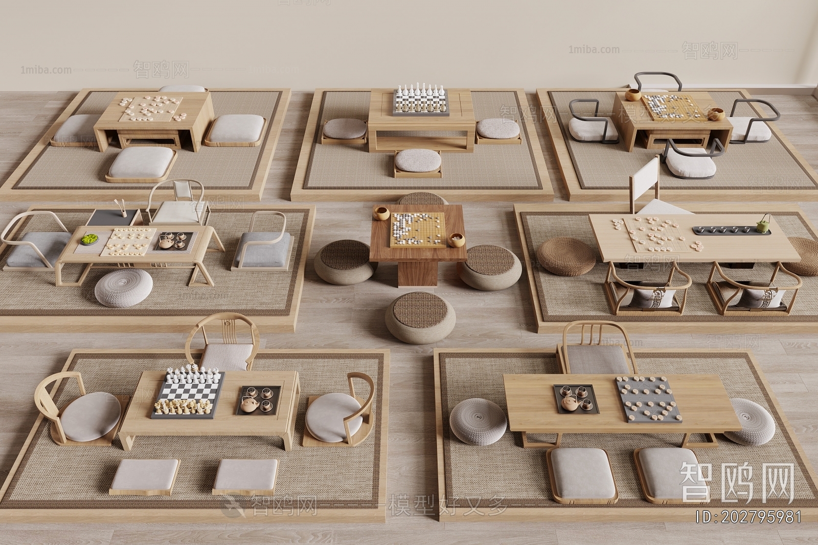 New Chinese Style Tea Tables And Chairs