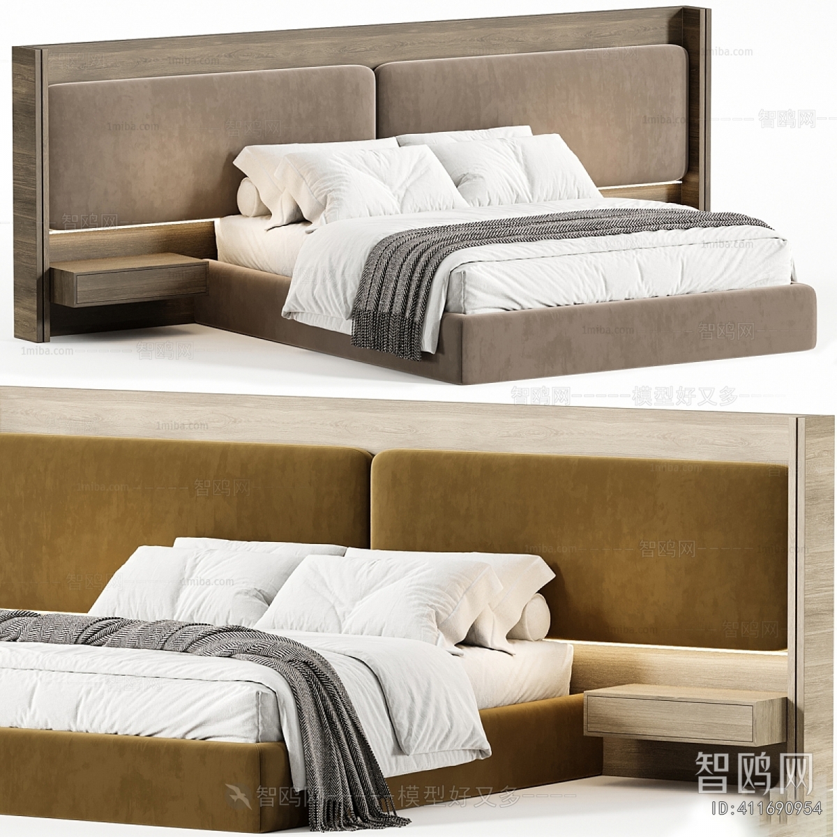 Modern Double Bed