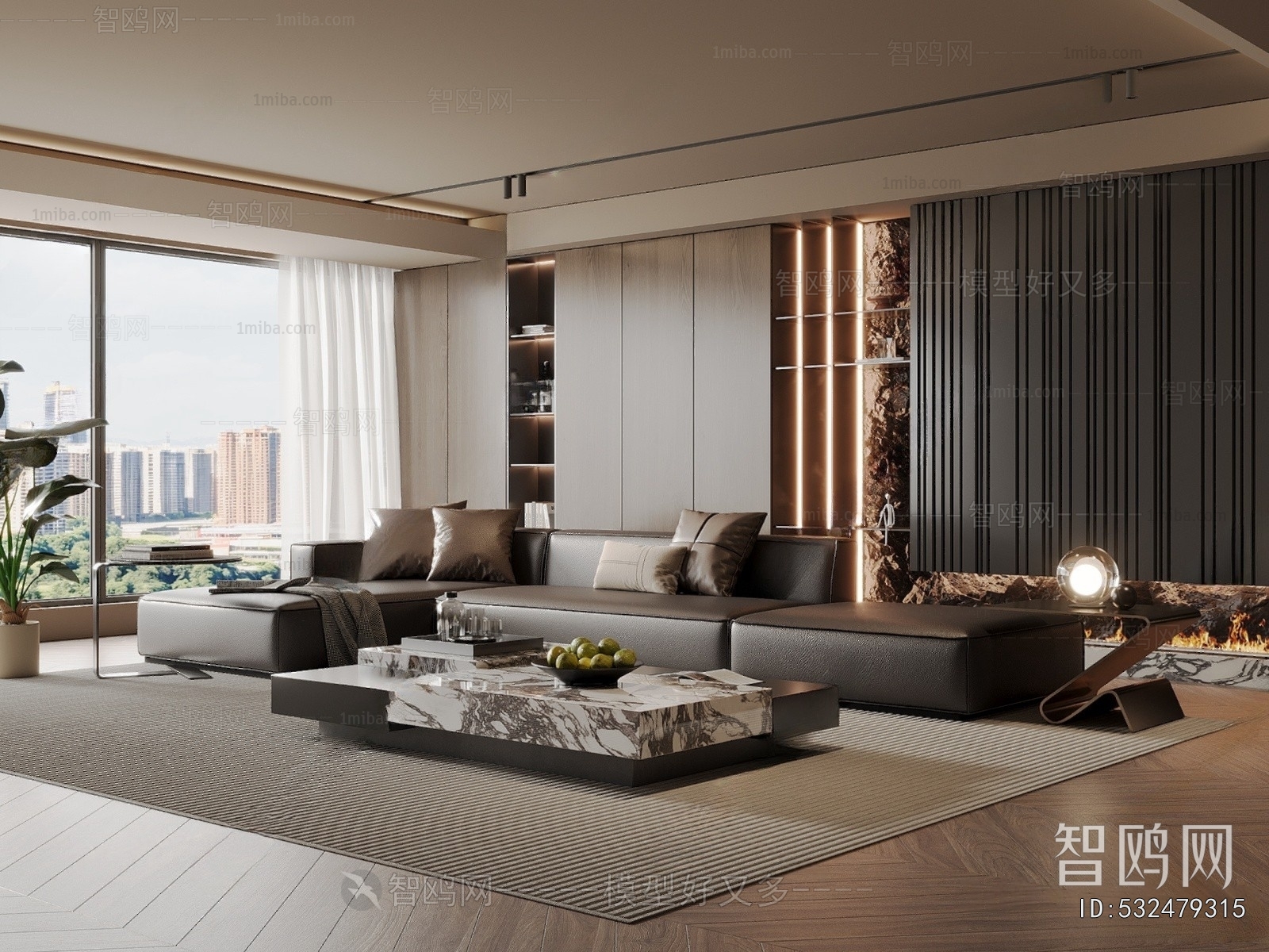 Modern A Living Room