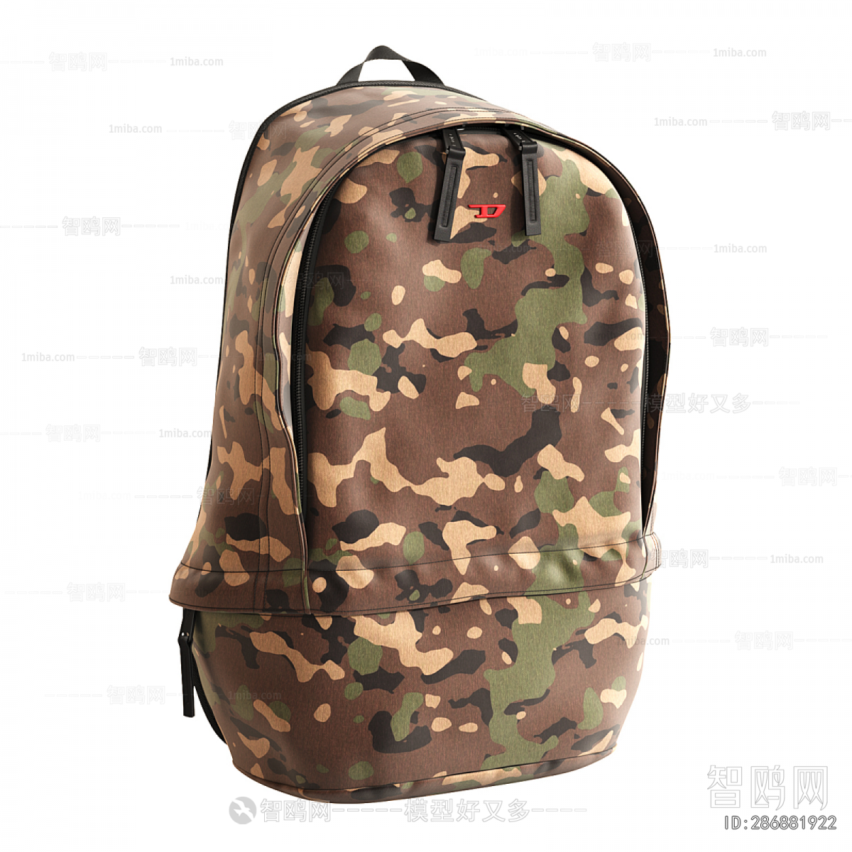 Modern Backpack And Backpack