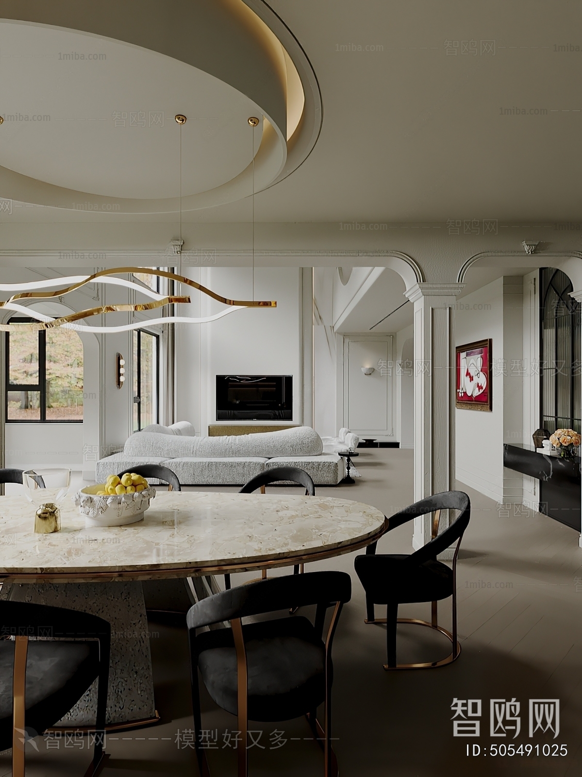 French Style Dining Room