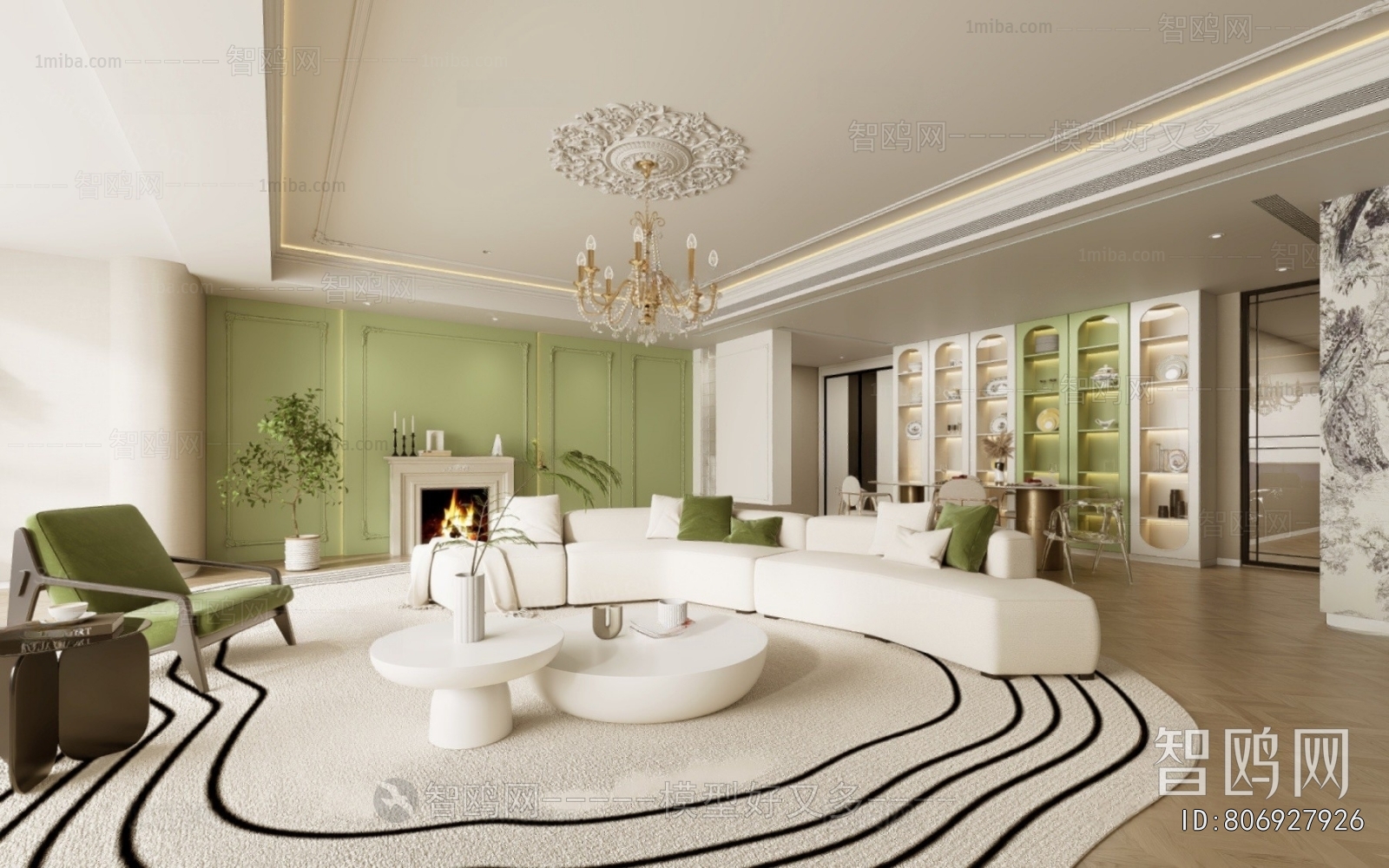 French Style A Living Room