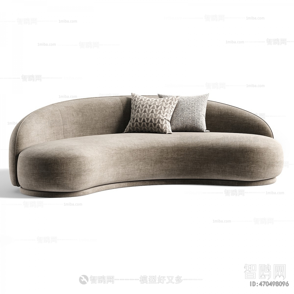 Modern Curved Sofa
