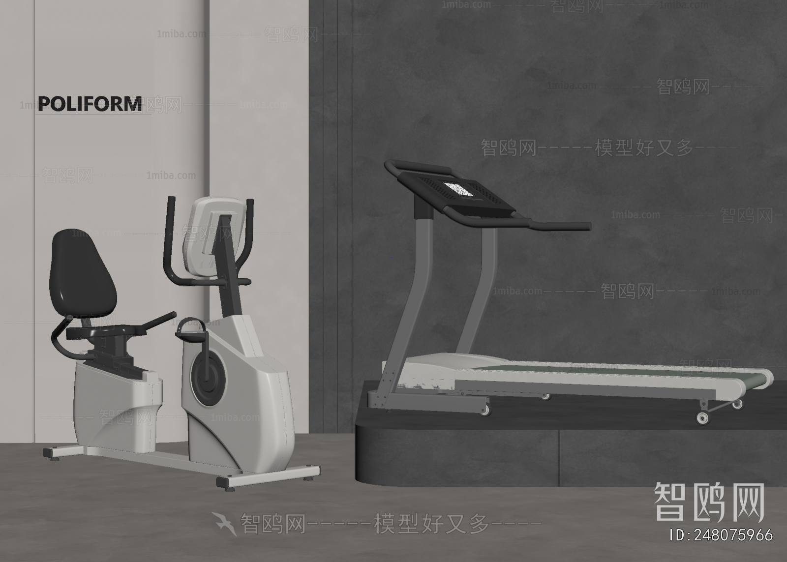 Modern Fitness Equipment