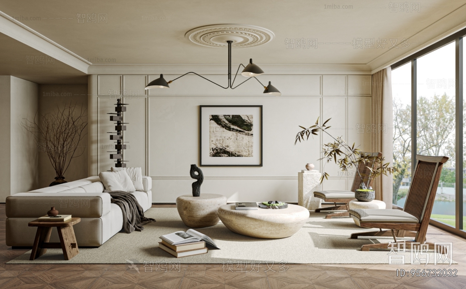 French Style A Living Room