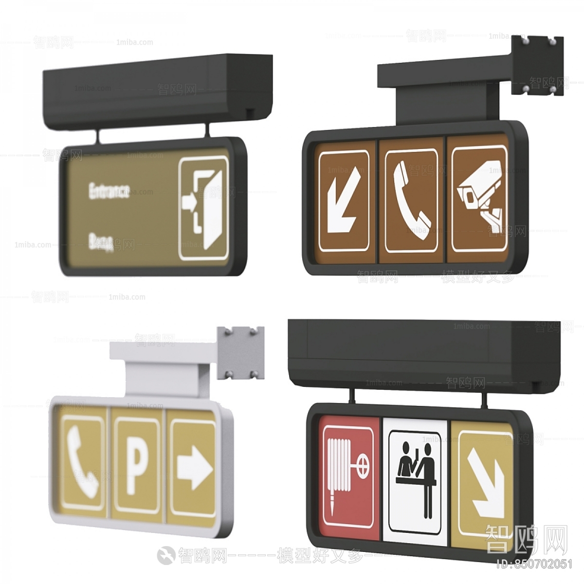 Modern Guide Board/bulletin Board