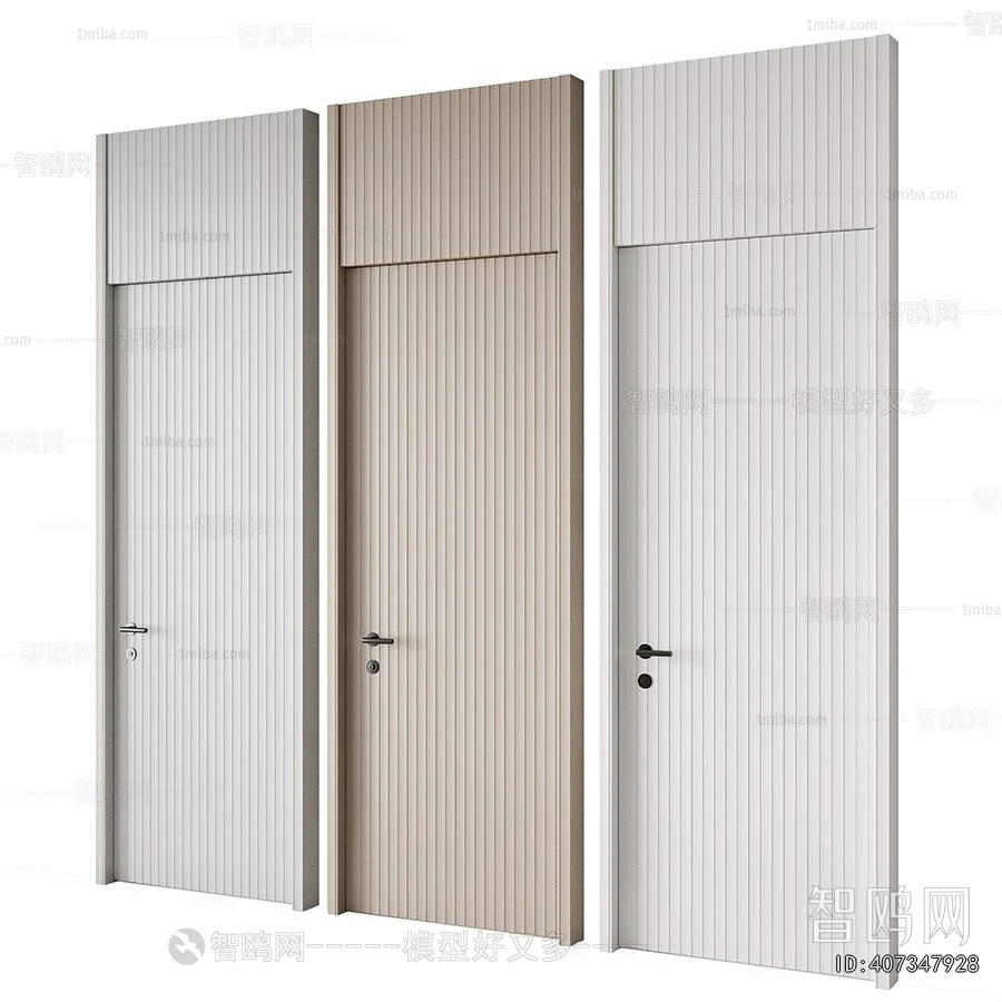 Modern Single Door