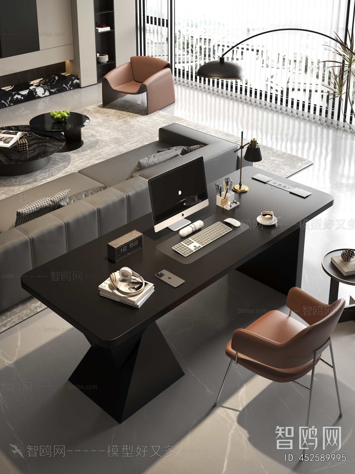 Modern Computer Desk And Chair