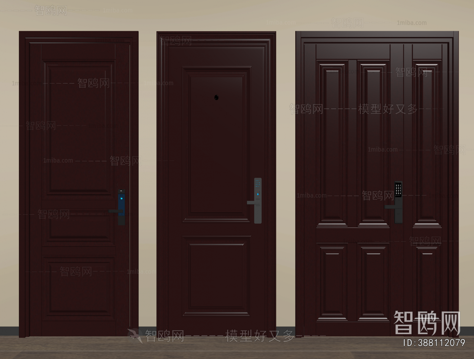 New Chinese Style Entrance Door