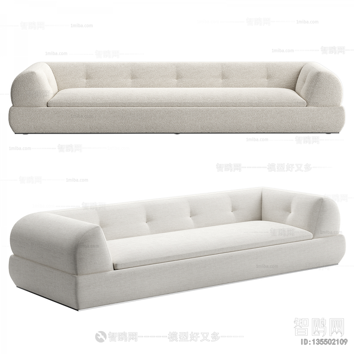 Modern Three-seat Sofa