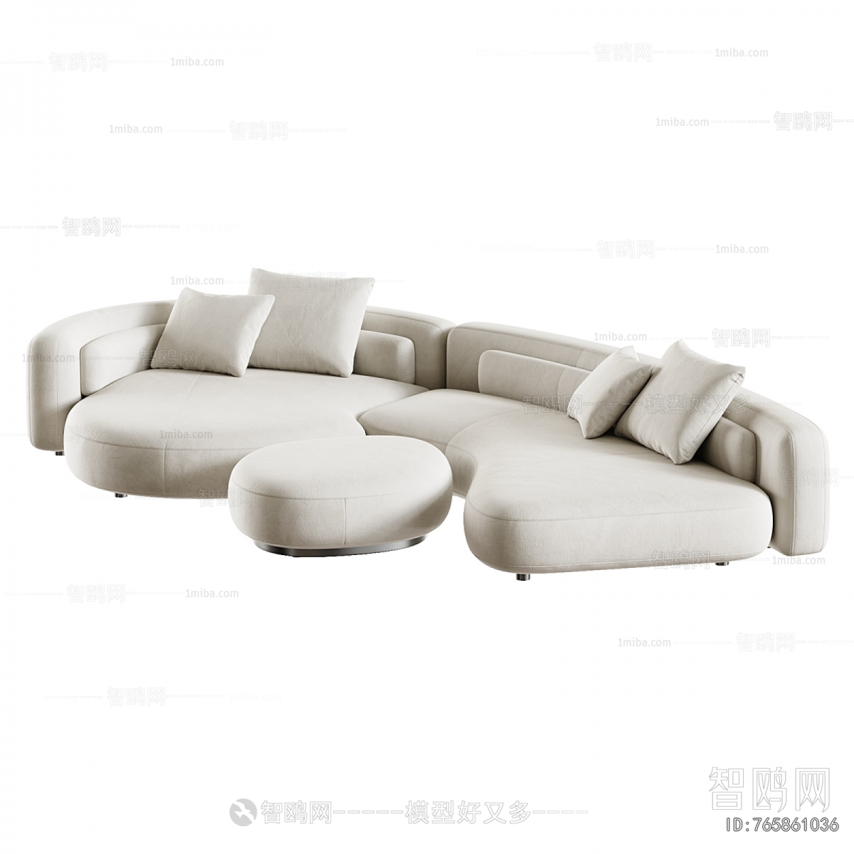 Modern Curved Sofa