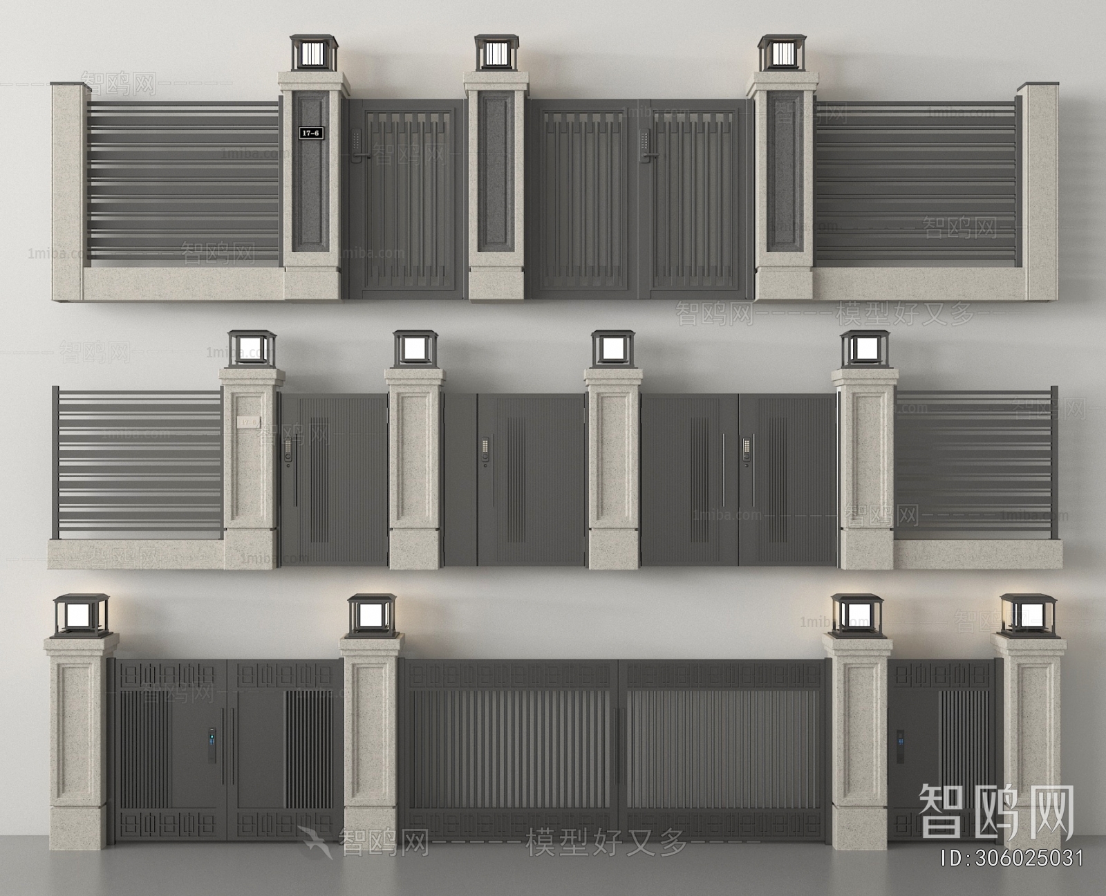 New Chinese Style Gate