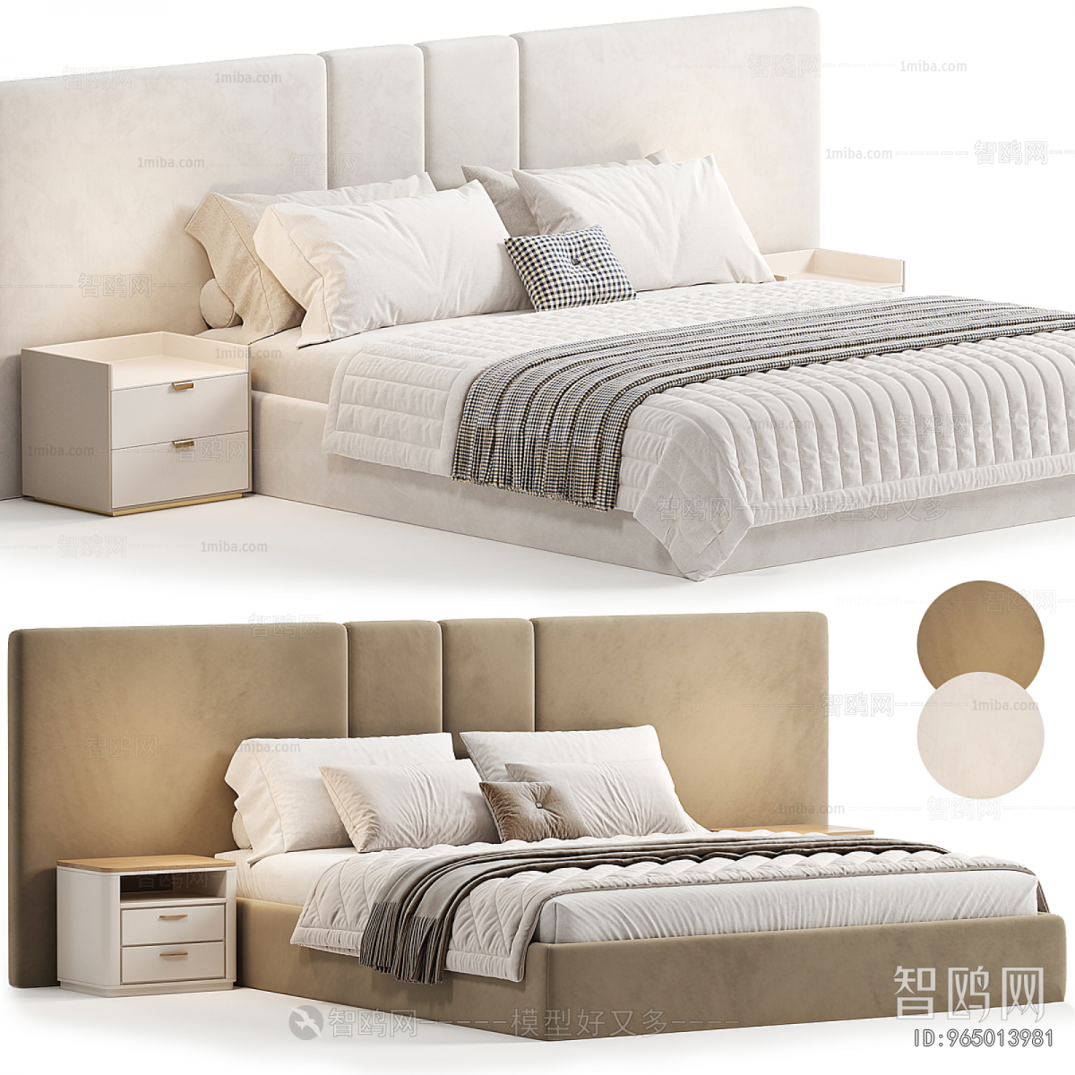 Modern Double Bed
