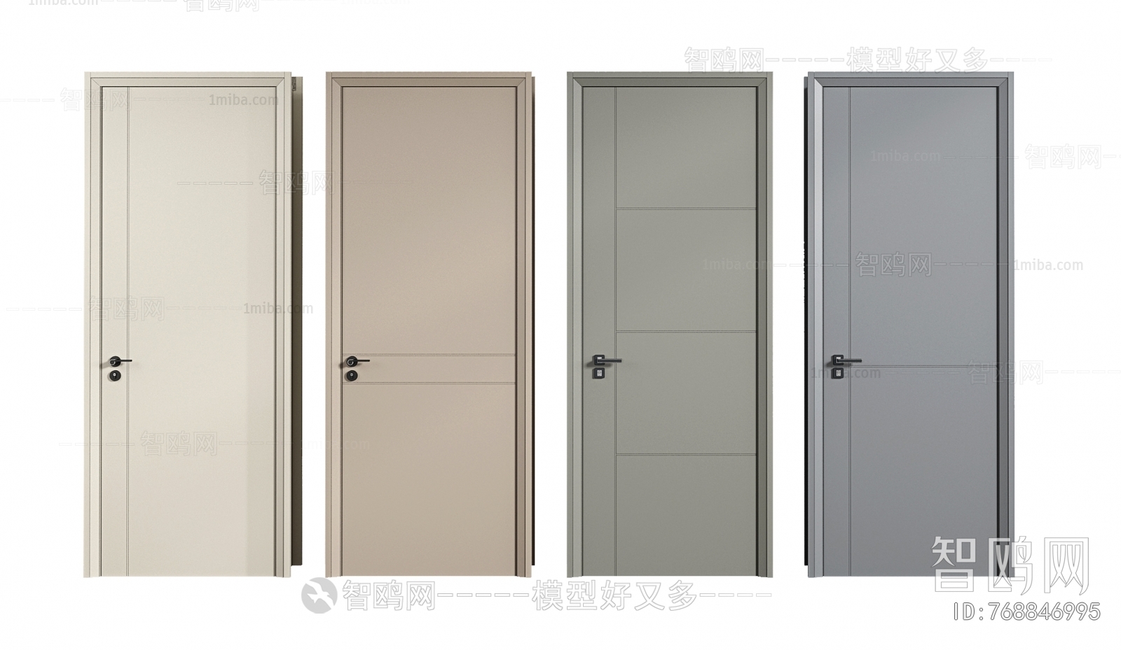 Modern Single Door
