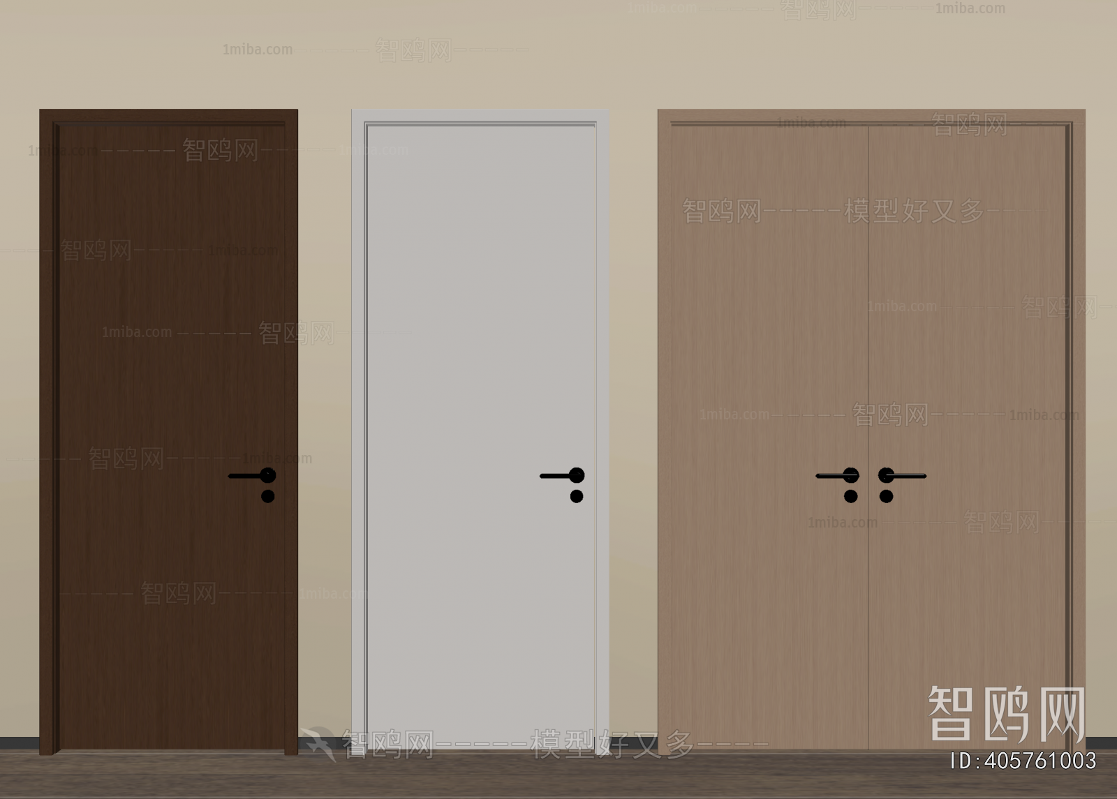 Modern Single Door