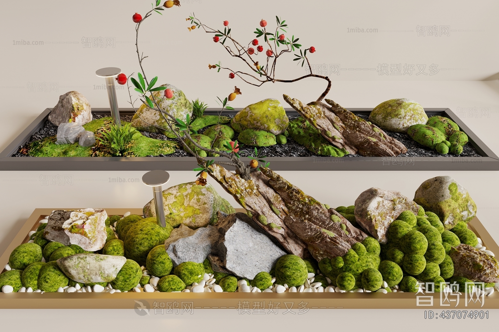 New Chinese Style Plant Landscaping