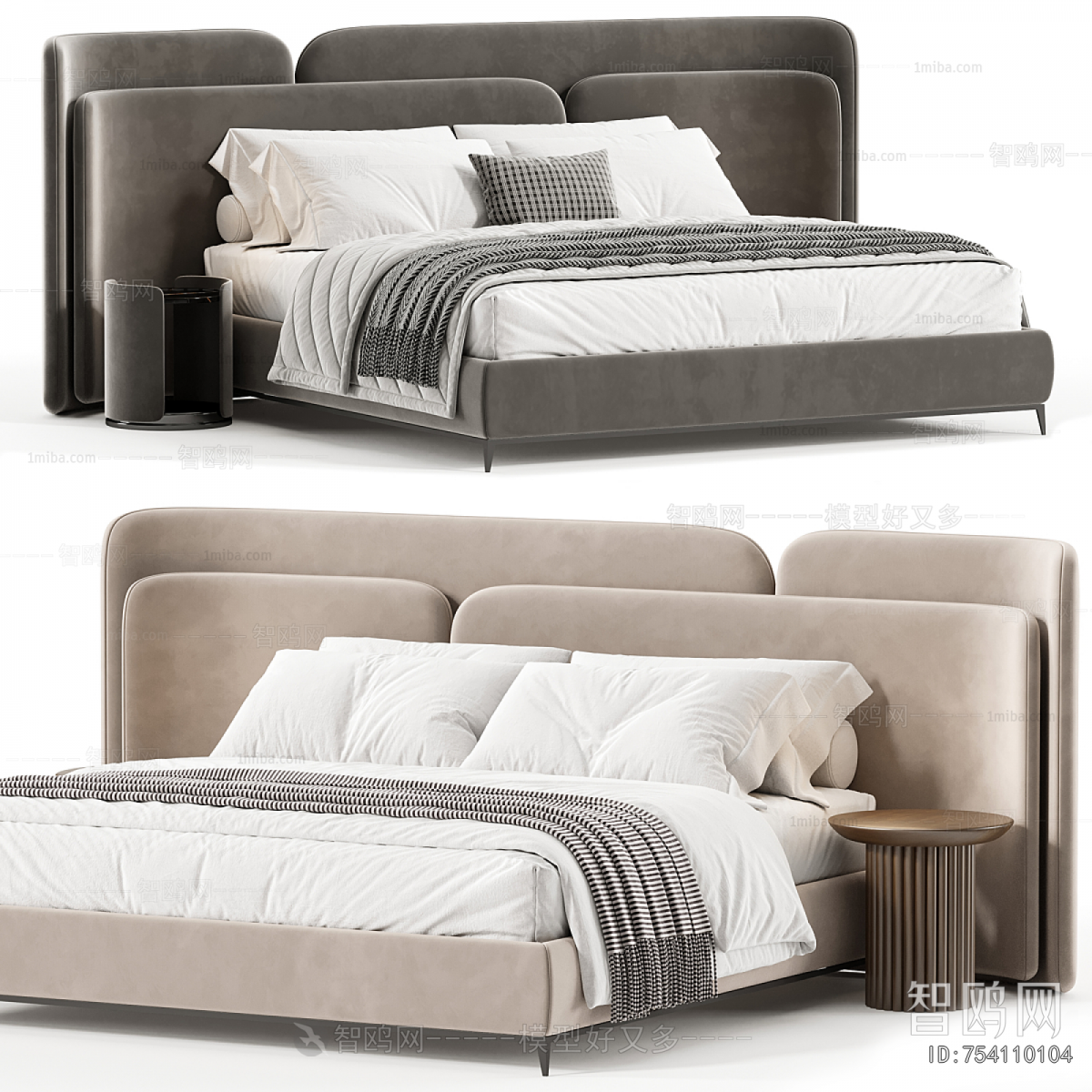 Modern Double Bed