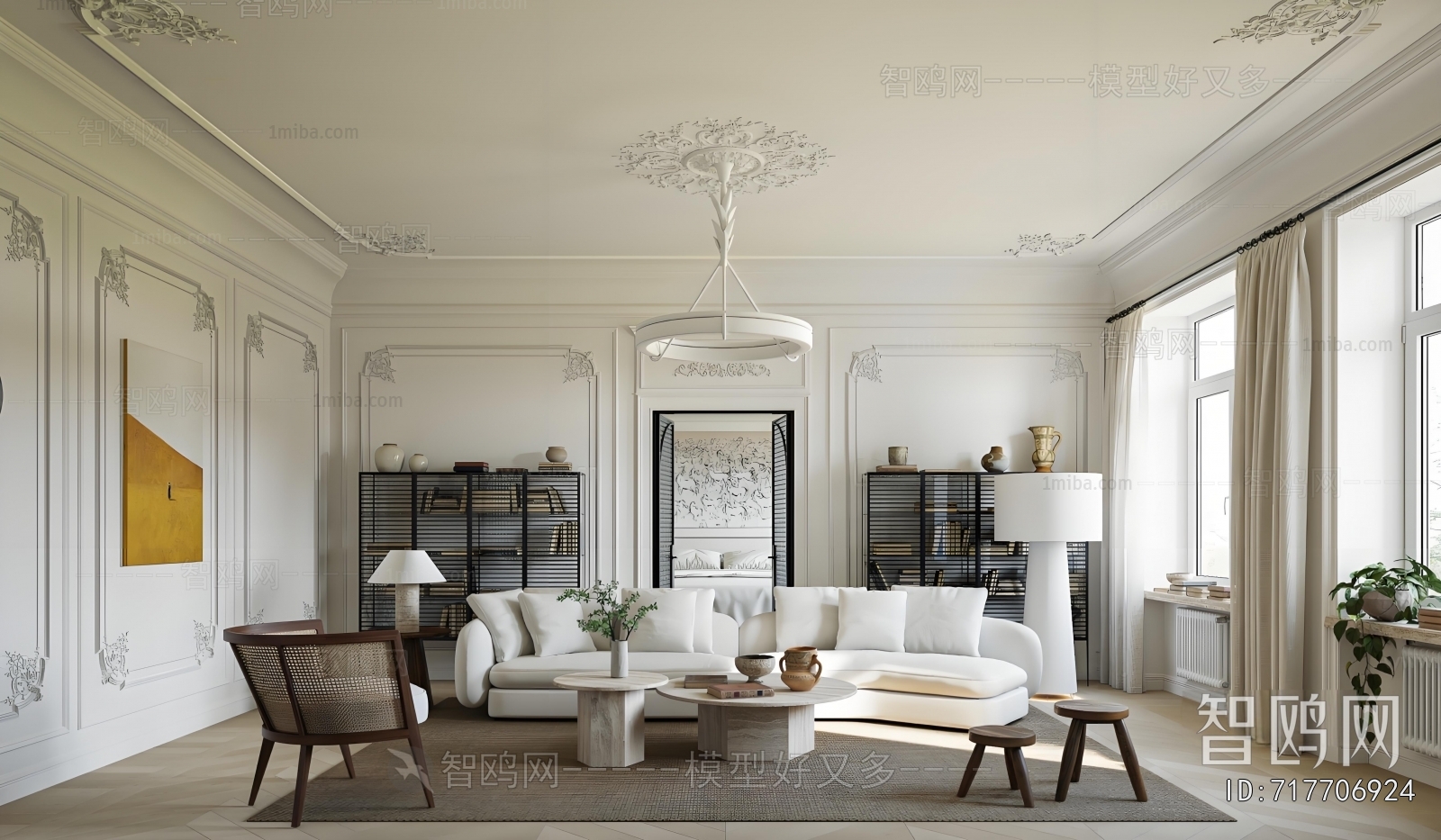 French Style A Living Room