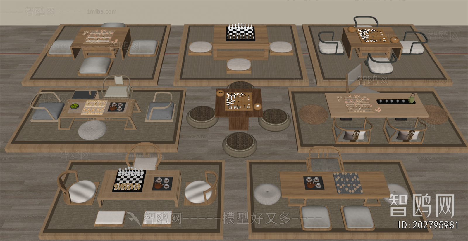 New Chinese Style Tea Tables And Chairs