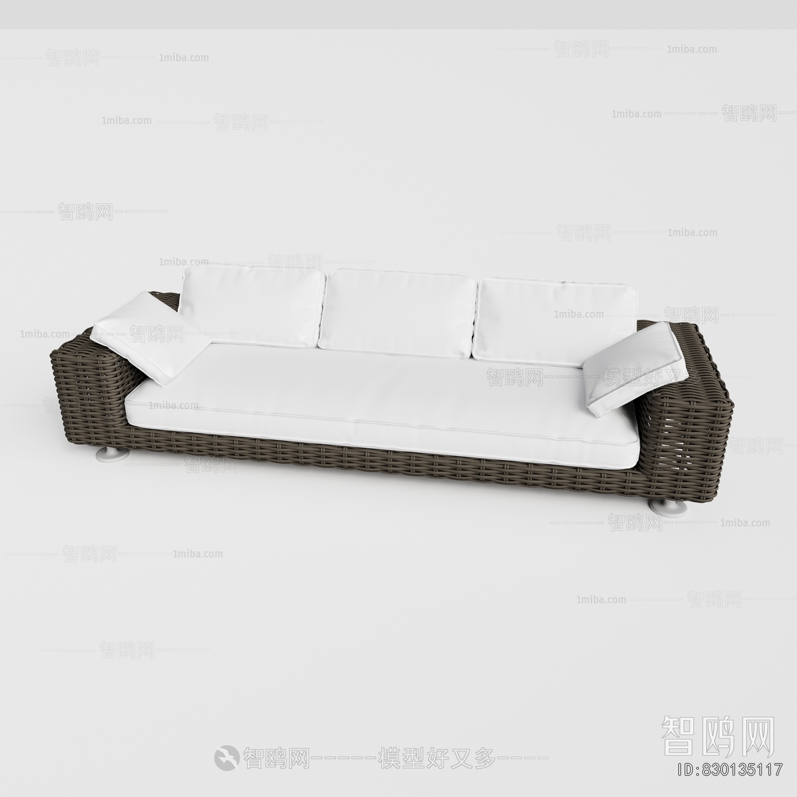 Modern Multi Person Sofa