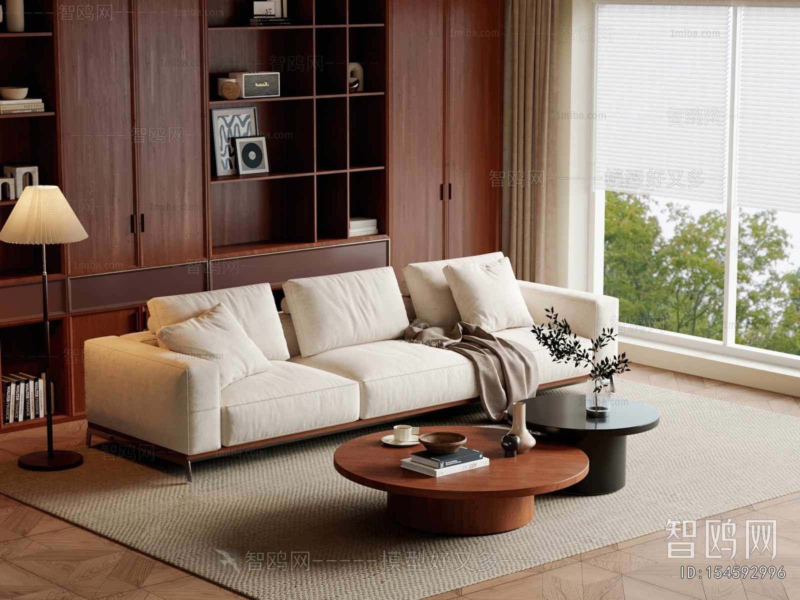 Modern Three-seat Sofa