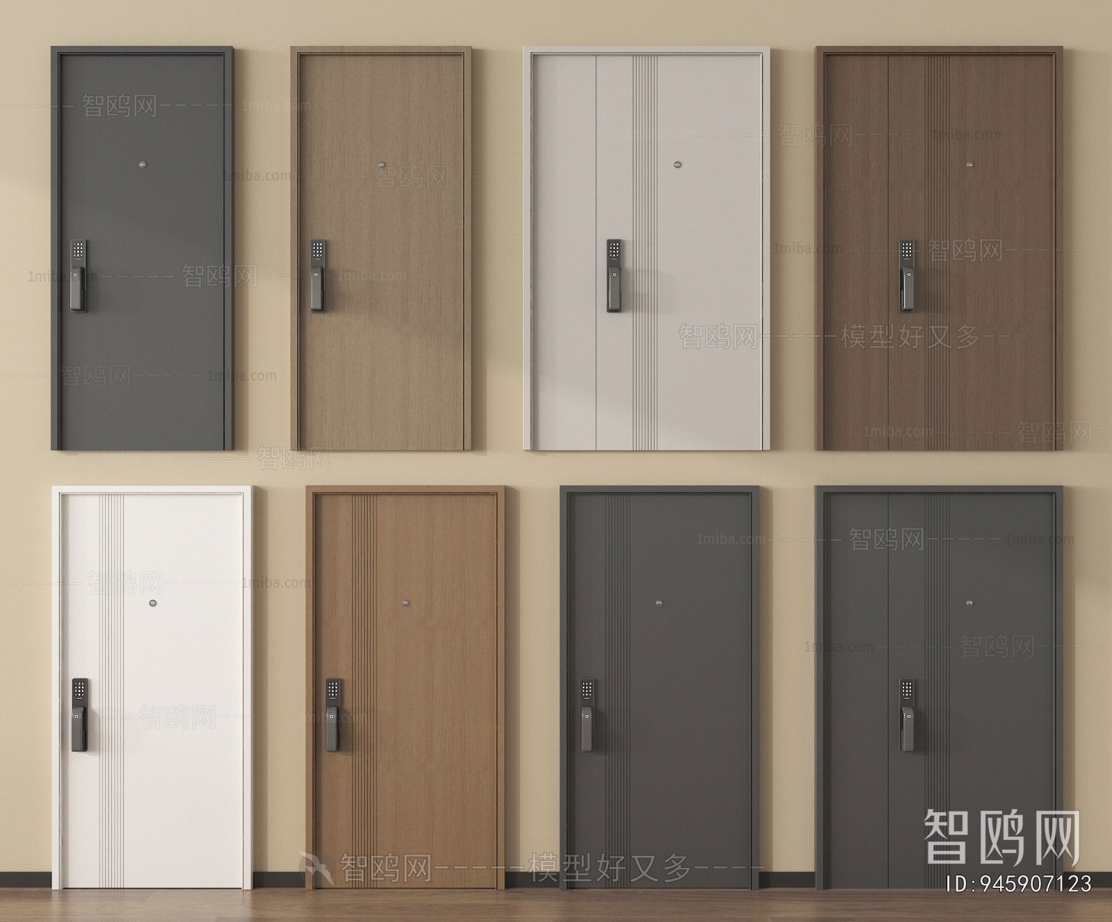 Modern Entrance Door