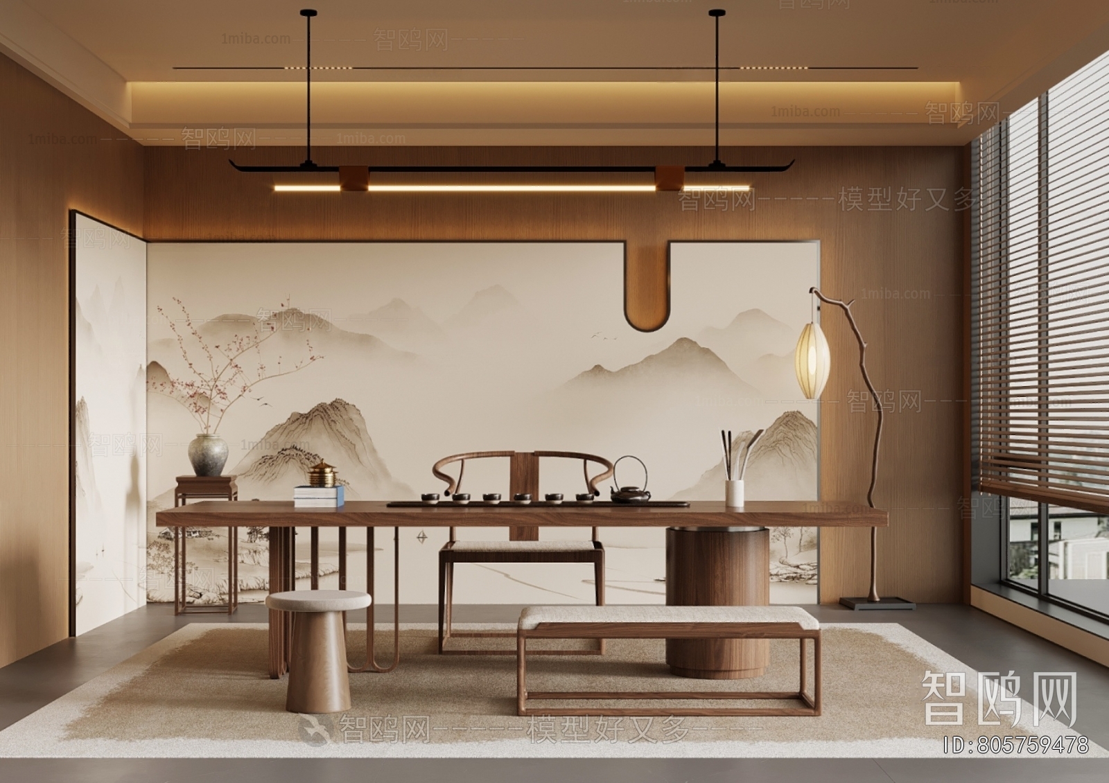 New Chinese Style Tea House