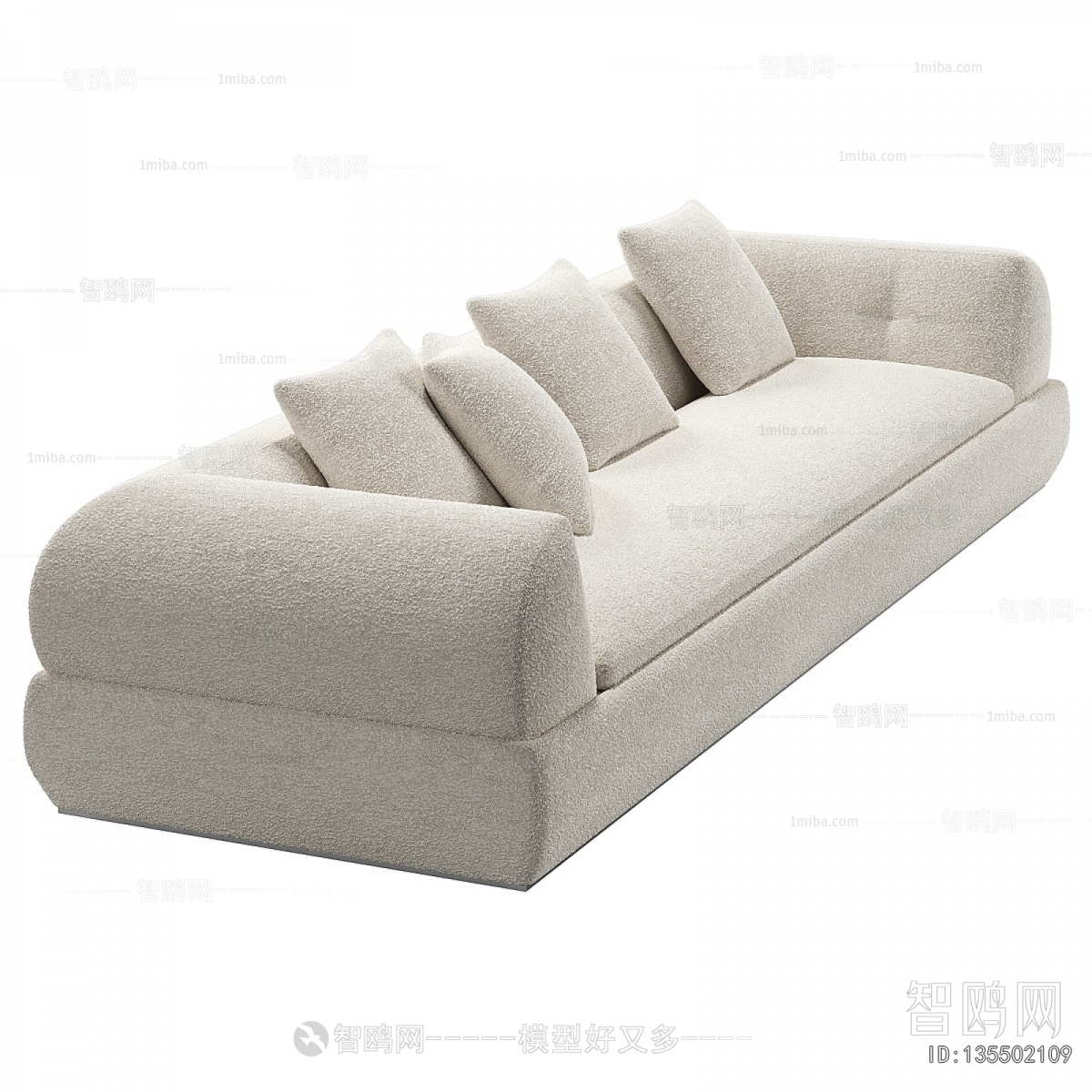 Modern Three-seat Sofa