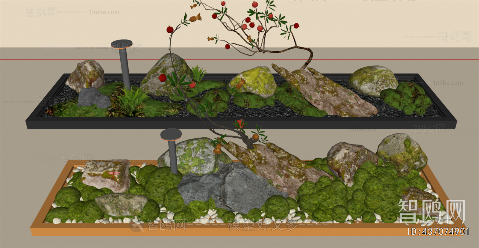 New Chinese Style Plant Landscaping