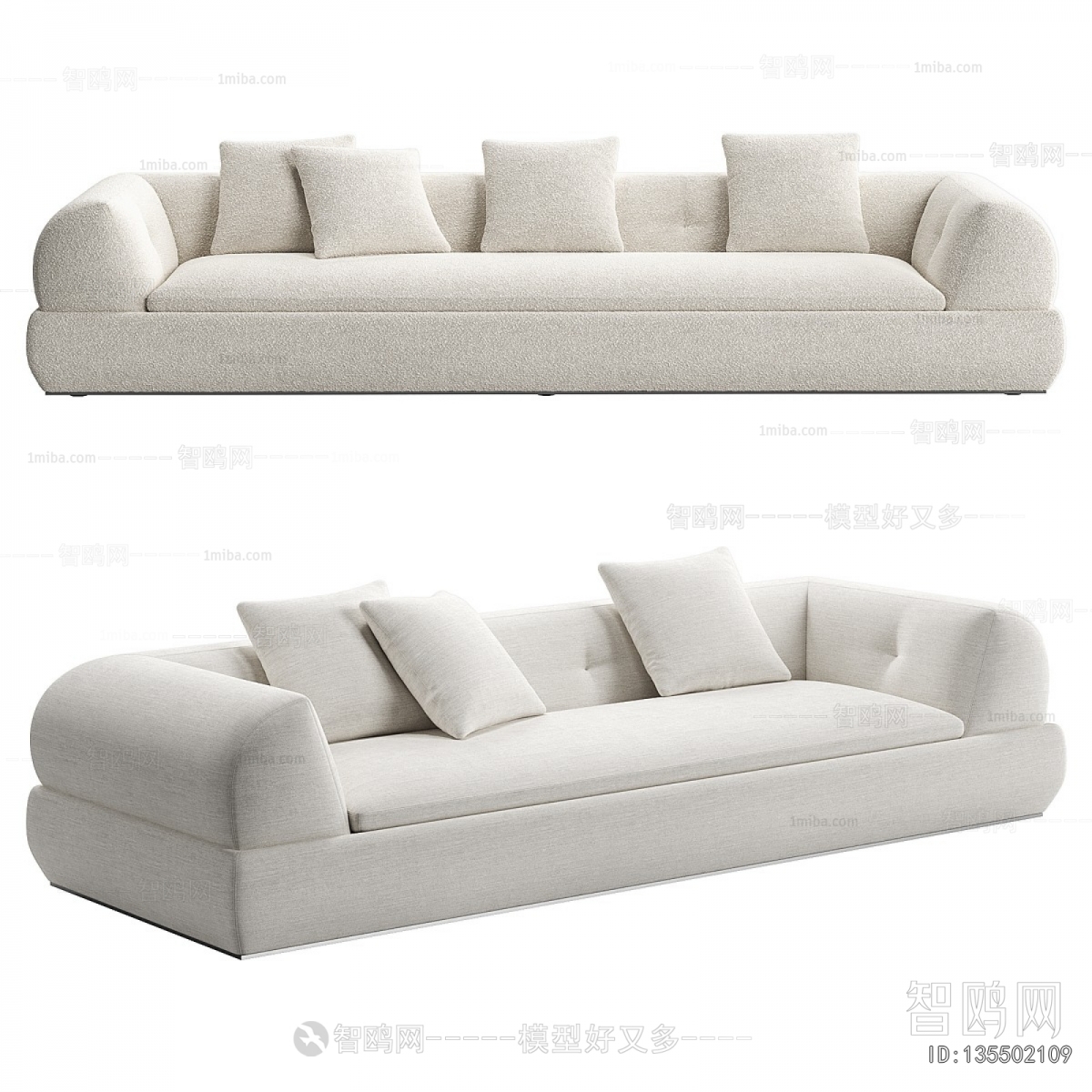 Modern Three-seat Sofa