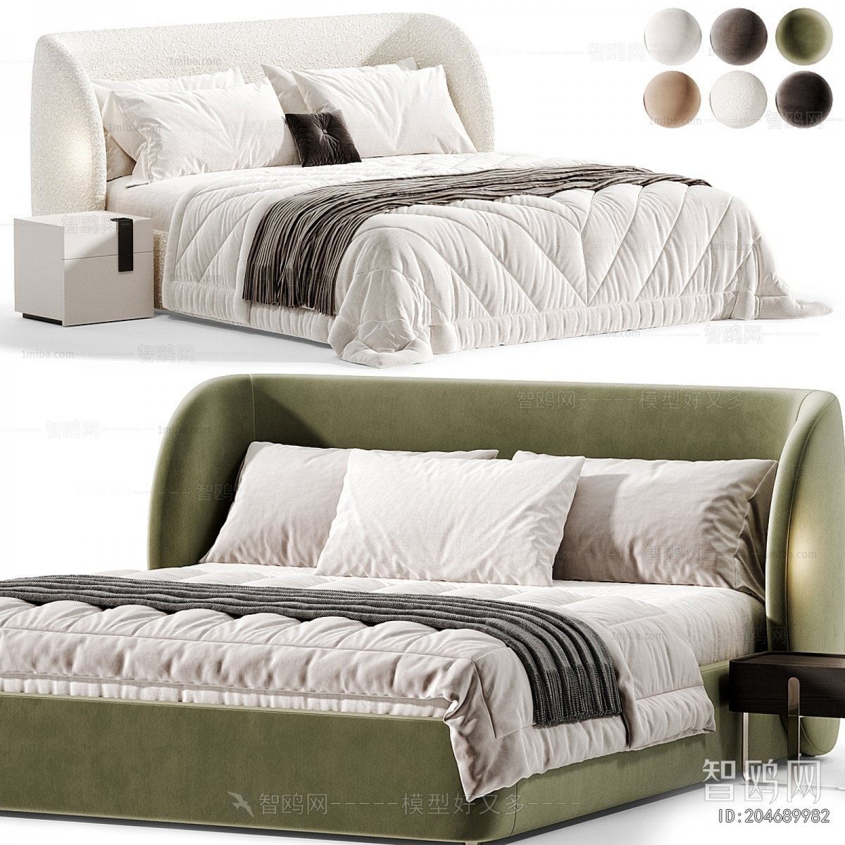 Modern Double Bed