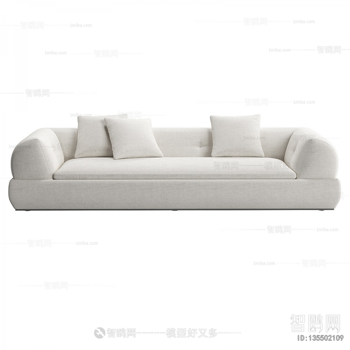 Modern Three-seat Sofa