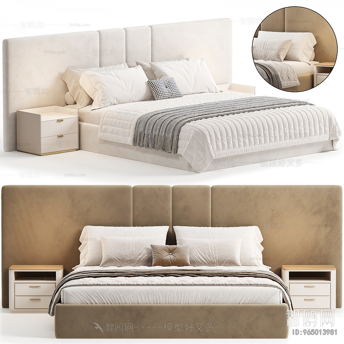 Modern Double Bed