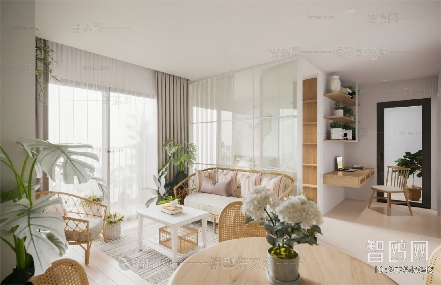 Nordic Style A Living Room