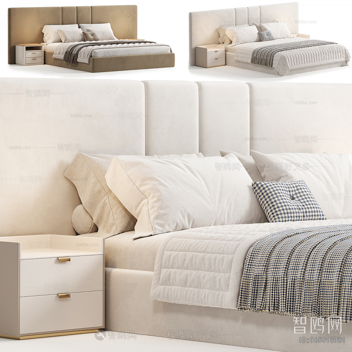 Modern Double Bed