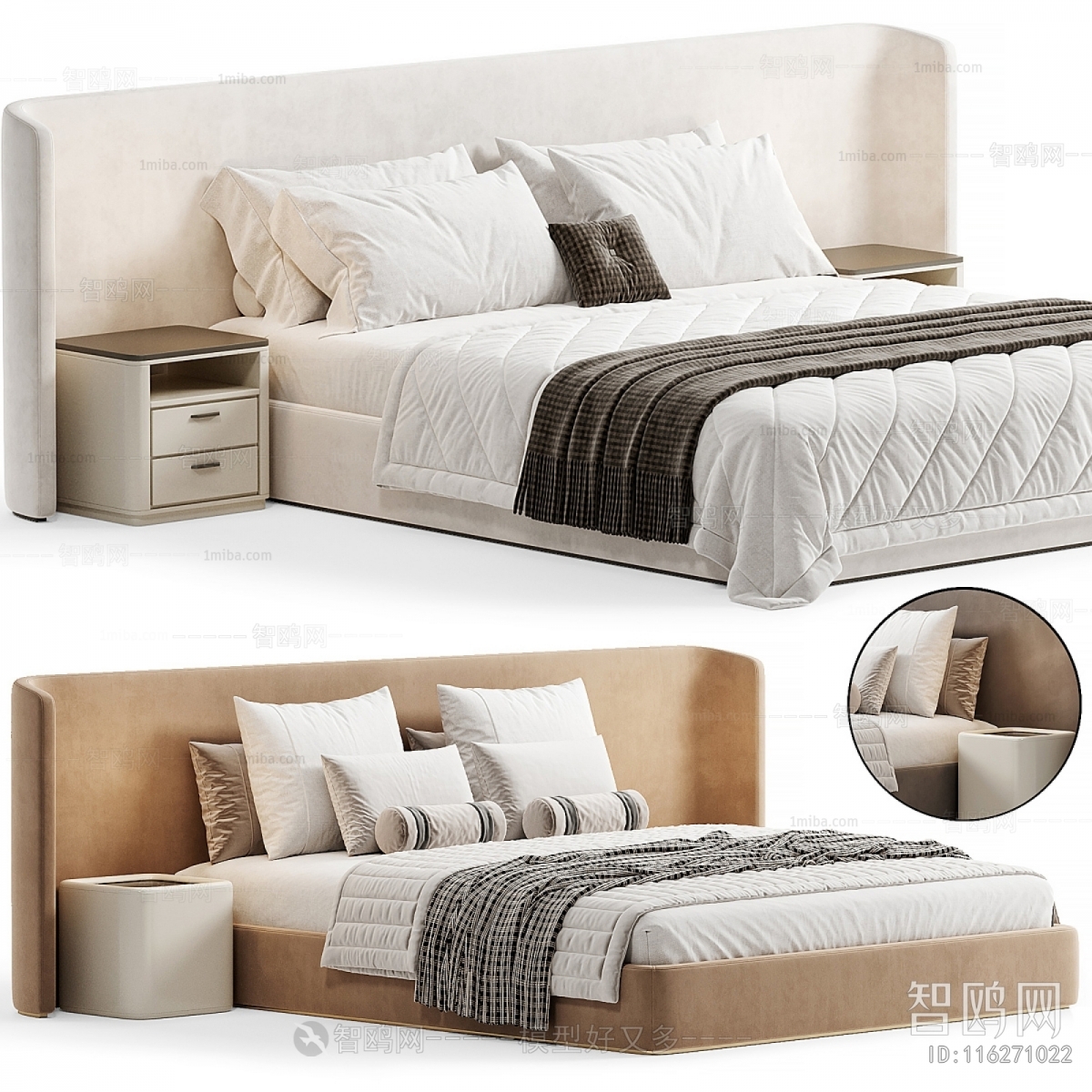 Modern Double Bed