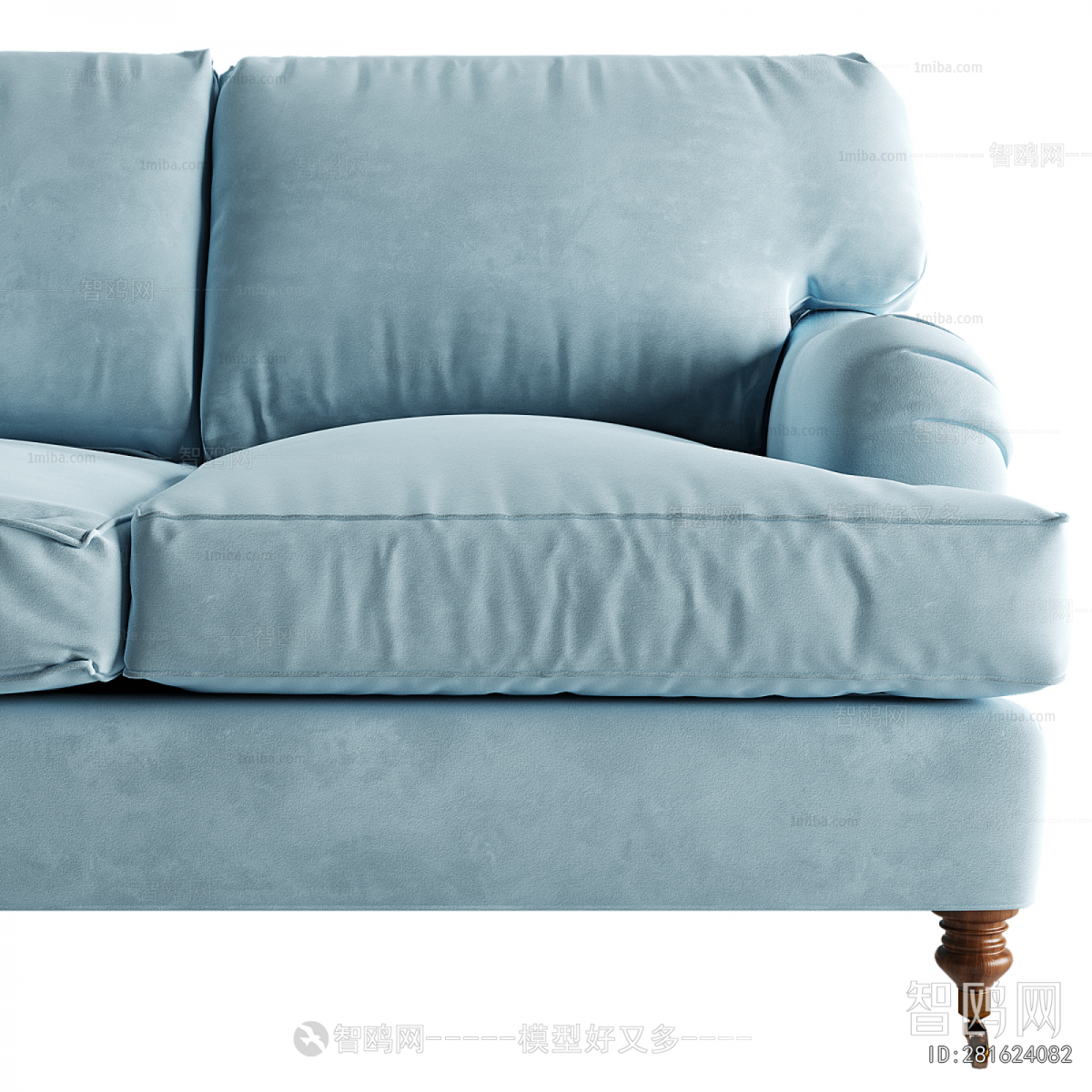 French Style Three-seat Sofa