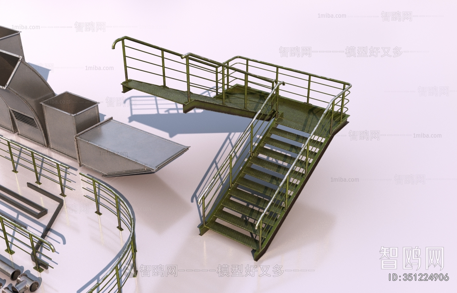 Industrial Style Guardrail