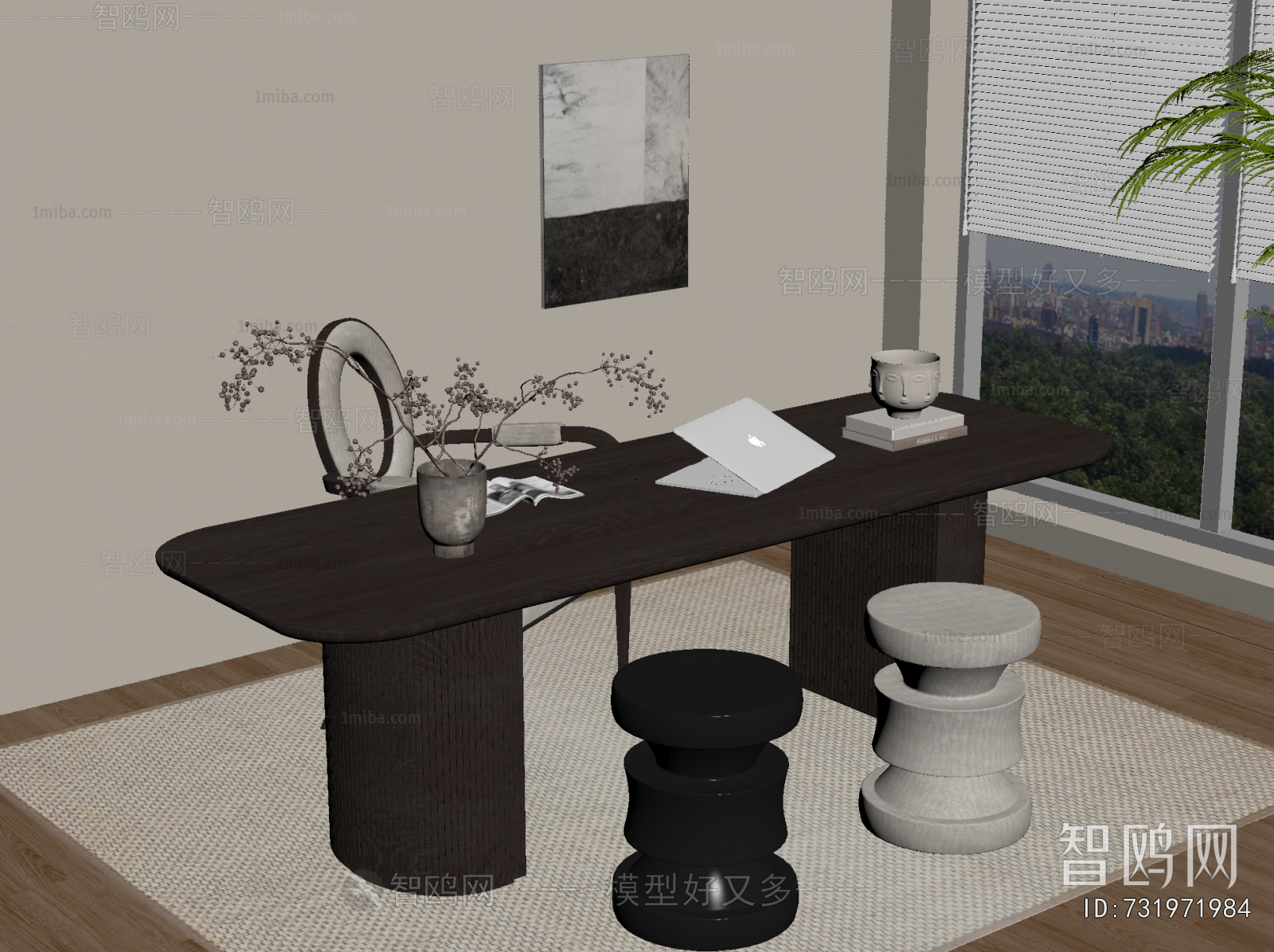 Modern Computer Desk And Chair