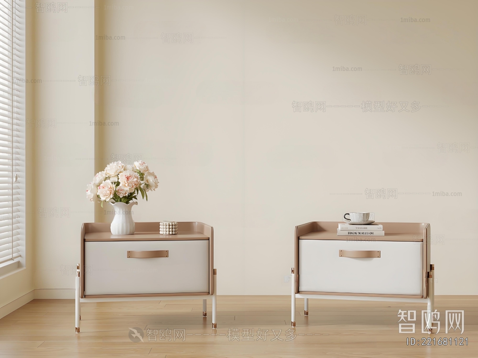 Modern Bedside Cupboard