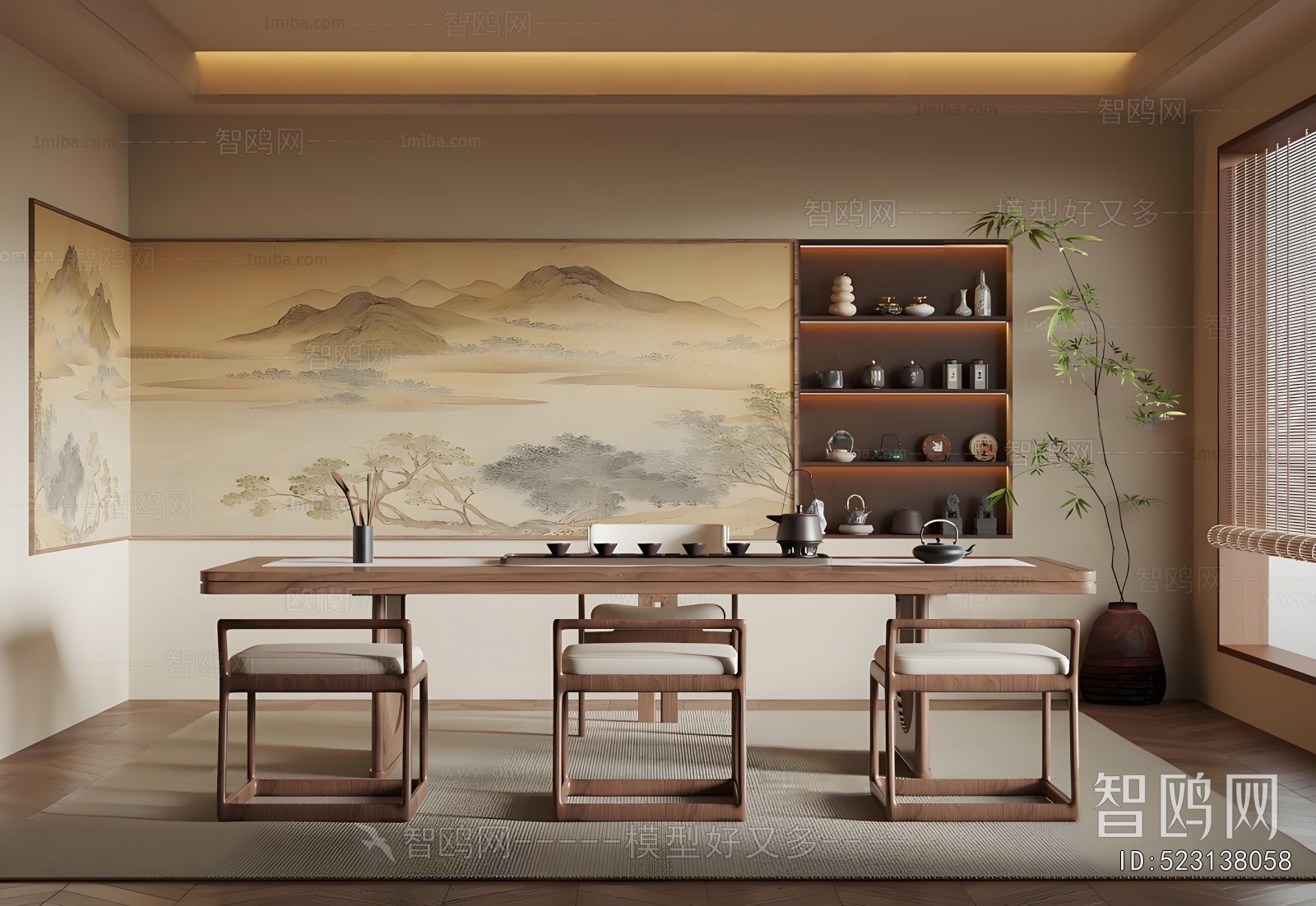 New Chinese Style Tea House