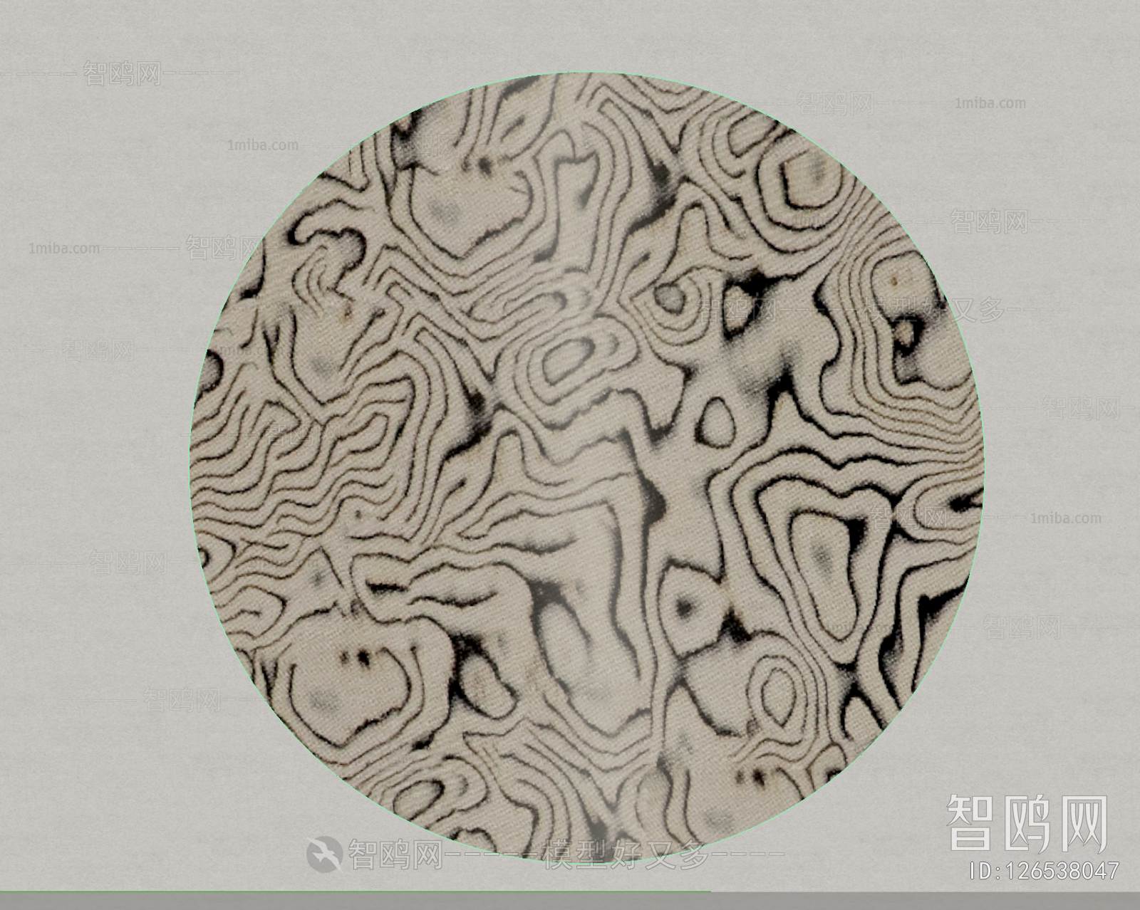 Modern Circular Carpet