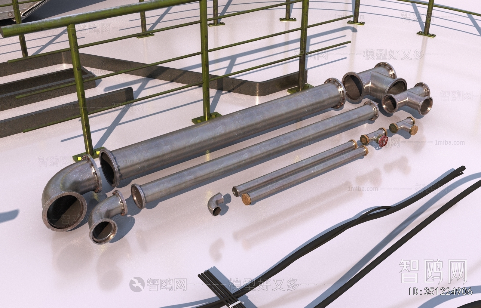 Industrial Style Guardrail