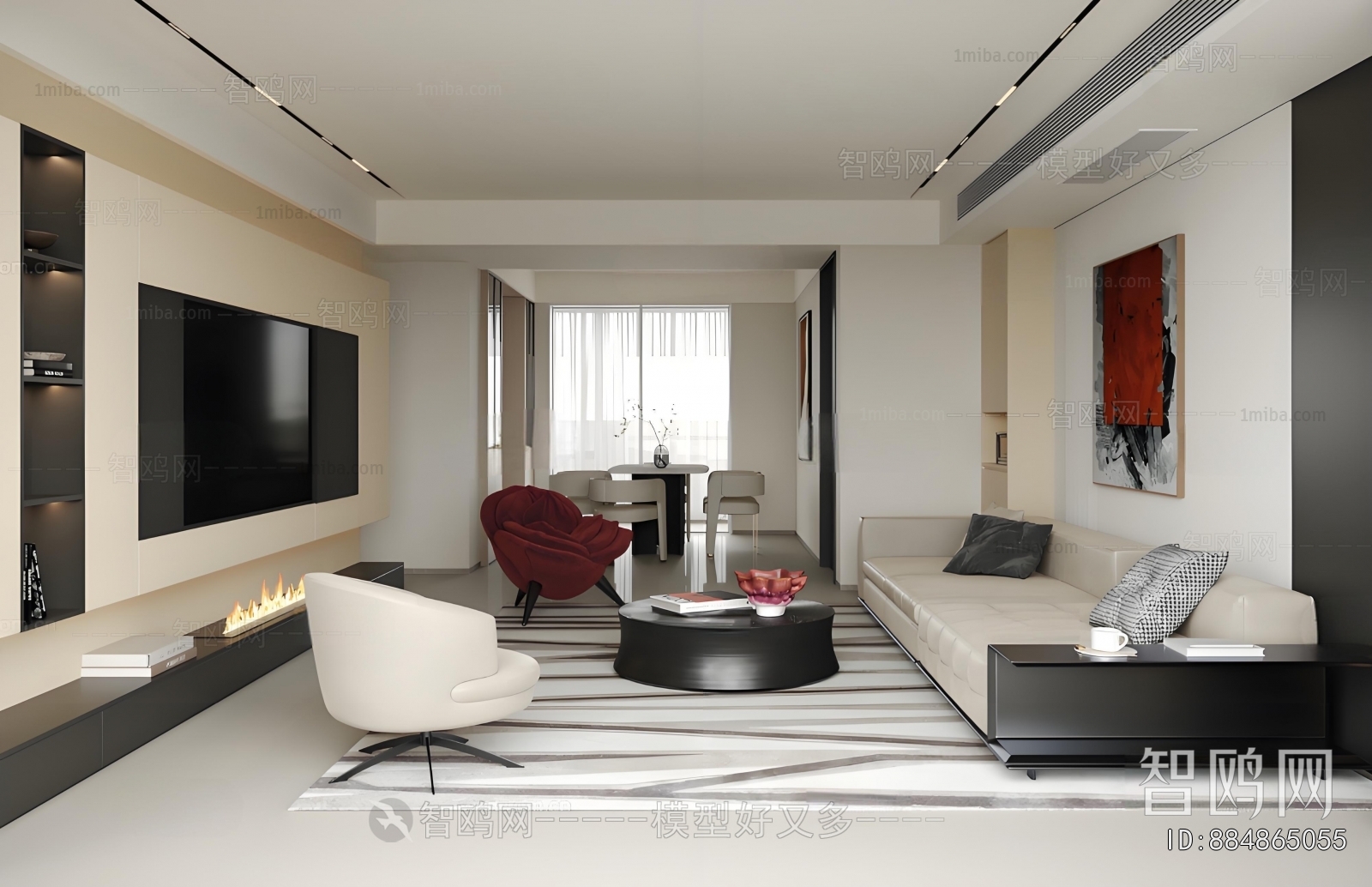 Modern A Living Room